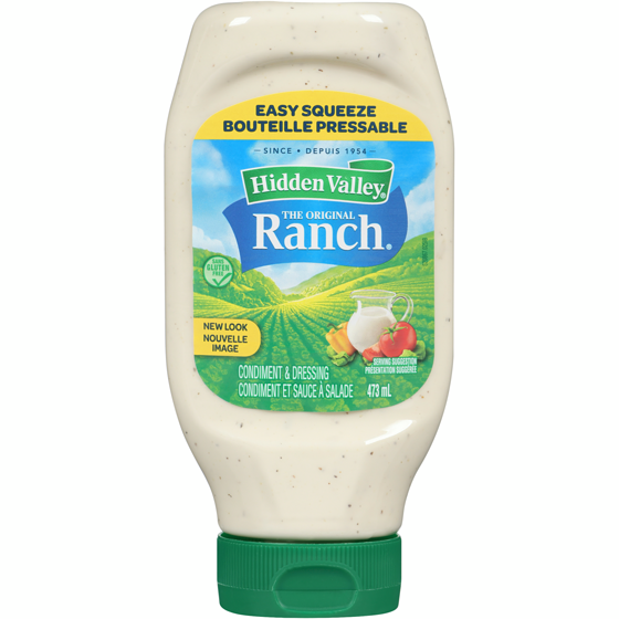 Hidden Valley Sauce à salade et garniture The Original Ranch, sans gluten 473 ml, 1,06 $/100ml