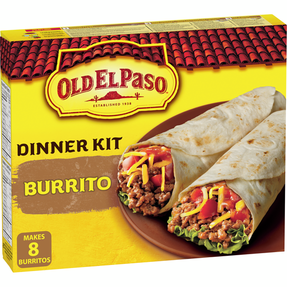 Old El Paso Smart Fiesta Burrito Dinner Kit 510 g, $0.98/100g