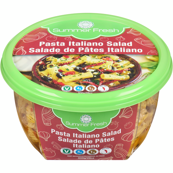 Summer Fresh Pâtes Italiano avec Vinaigrette Balsamique Douce Moyen 800 g 800 g, 1,38 $/100g