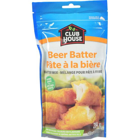Club House Beer Batter Mix 284 g, $1.05/100g