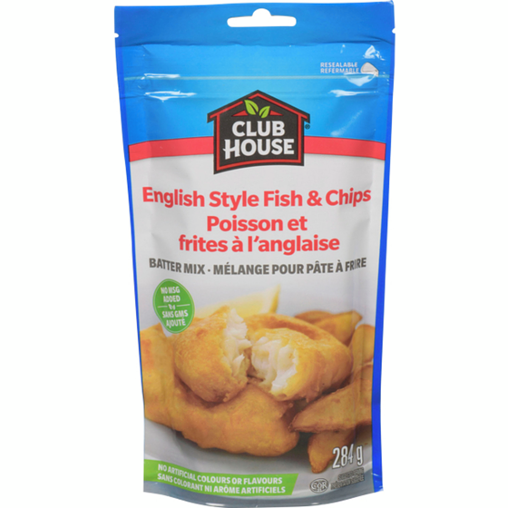 Club House Fish & Chips Batter 284 g, $1.05/100g