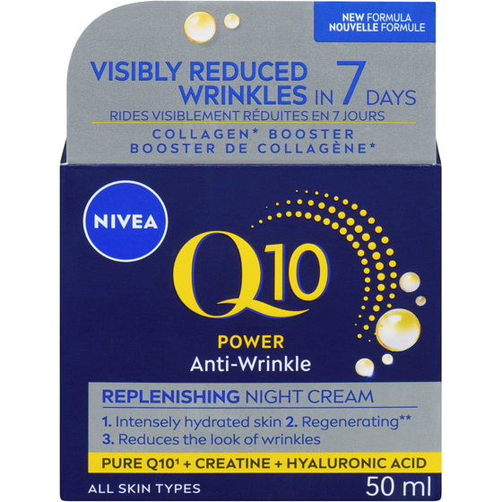 Nivea Q10 Plus Anti-Wrinkle Night Care 50 ml, $55.98/100ml