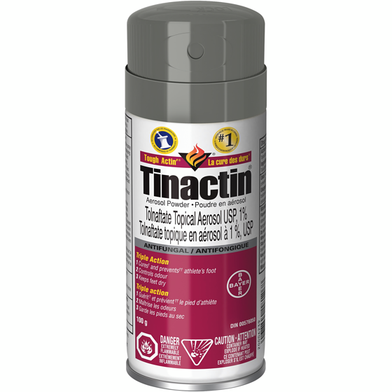 Tinactin Aerosol Poudre Traitement antifongique 100 g, 14,49 $/100g