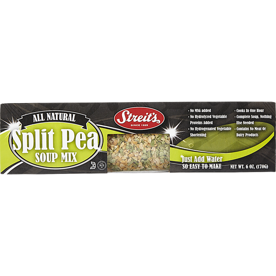 Streit's Kosher Split Pea Soup Mix 170 g, $3.52/100g