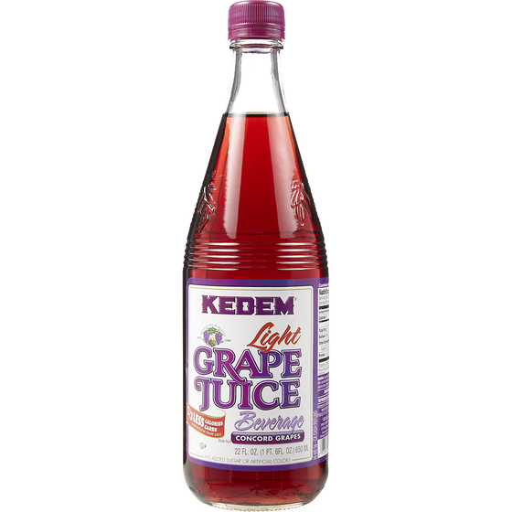 Kedem Kosher Concord Grape Juice, Light 650 ml, $0.77/100ml