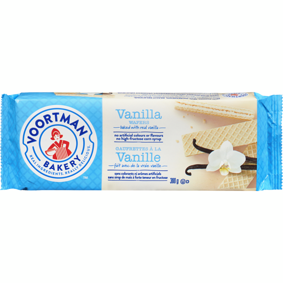 Voortman Vanilla Wafers 300 g, $1.33/100g