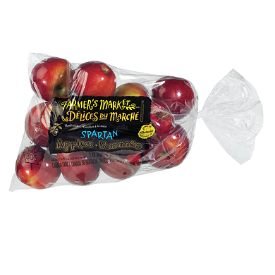 Délices du Marché Pommes Spartan, sac de 4 lb 1.81 kg, 0,19 $/100g