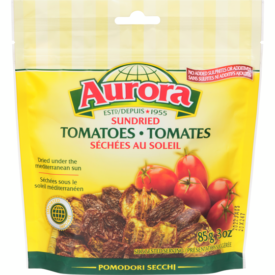 Aurora Tomates séchées 90 g, 4,44 $/100g