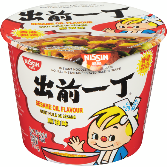 Nissin Bol de nouilles à l’huile de sésame 110 g, 2,54 $/100g