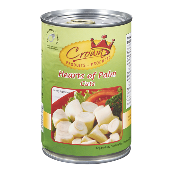 Crown Kosher Cut Hearts Of Palm 400 ml, $0.82/100ml