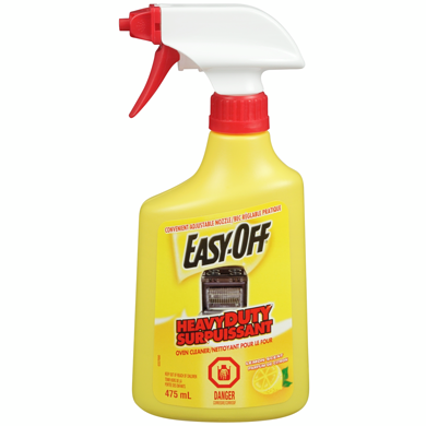 Easy-Off Surpuissant, Nettoyant pour le four, Citron, Vaporisateur 475 ml, 1,68 $/100ml