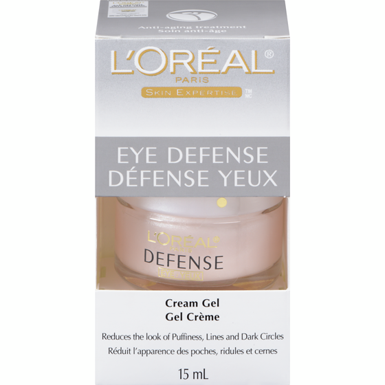 L'Oreal Paris Eye Cream with Hyaluronic Acid + Caffeine, Eye Defense 15 ml, $107.93/100ml