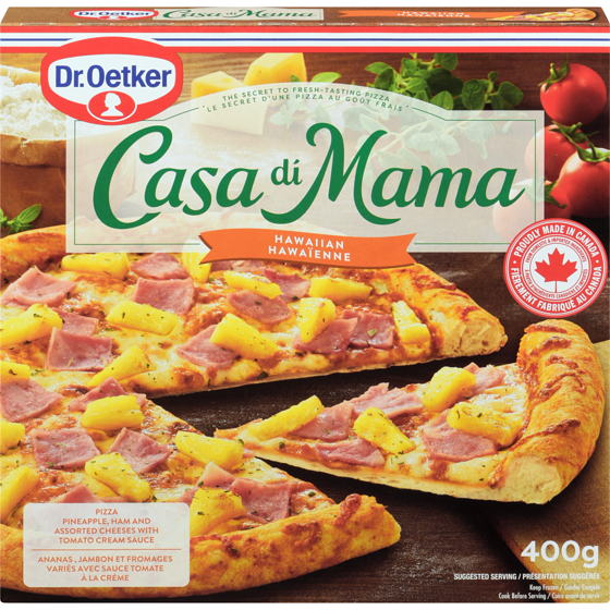 Dr Oetker Casa di Mama Hawaiian Pizza 400 g, $1.75/100g