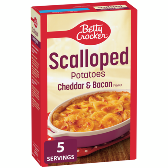 Betty Crocker Cheddar & Bacon Scalloped Potatoes 148 g, $2.70/100g