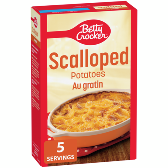 Betty Crocker Scalloped Potatoes, Au Gratin 141 g, $2.69/100g