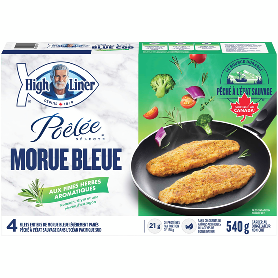 High Liner Poêlée Selecte Morue Aux Herbes Aromatiques 540 g, 2,59 $/100g