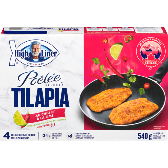 High Liner Poêlée Selecte Tilapia À La Lime Et Au Chili 540 g, 3,70 $/100g