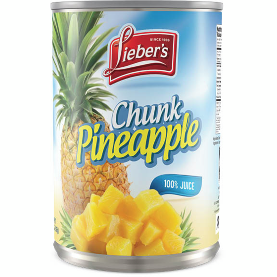 Liebers Pineapple, Sliced 567 g, $0.79/100g