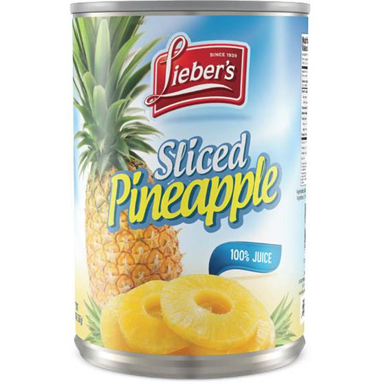 Liebers Pineapple, Chunks 567 g, $0.79/100g