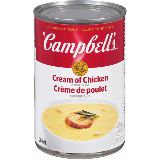 Campbell’s Crème de poulet 284 ml, 1,05 $/100ml