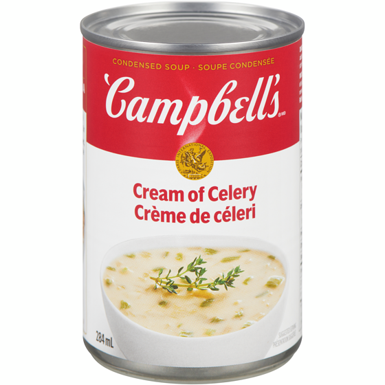 Campbell's Condensed Cream Of Celery Soup 284 ml, $0.88/100ml