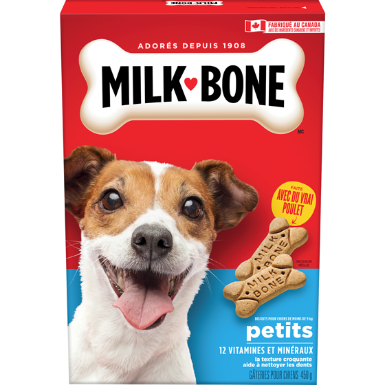 Milk-Bone Petits biscuits pour chien, saveur originale 450 g, 1,11 $/100g
