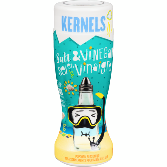 Kernels Popcorn Seasoning, Sassy Salt & Vinegar 110 g, $3.63/100g