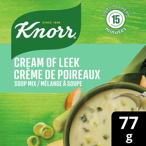 Knorr Mélange à Soupe Crème de Poireaux 77 g, 1,95 $/100g