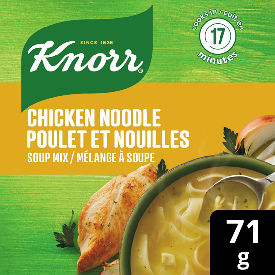 Knorr Mélange à Soupe Poulet et Nouilles 71 g, 2,11 $/100g