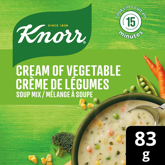 Knorr Mélange à Soupe Crème de Légumes 83 g, 1,81 $/100g