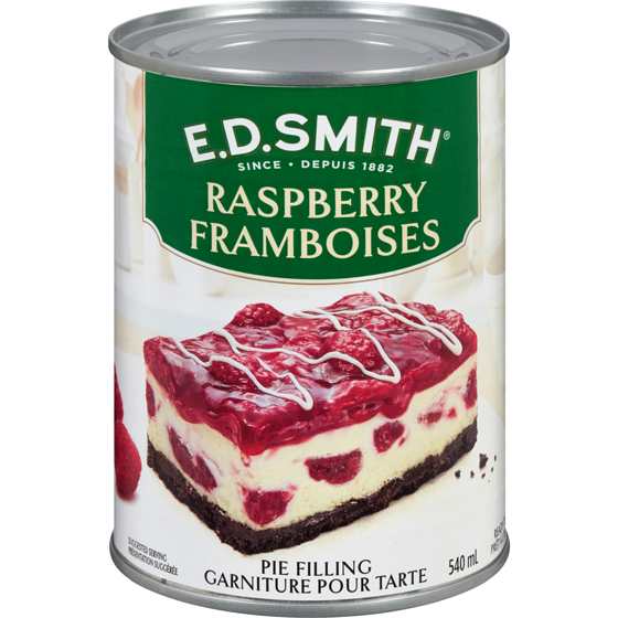ED Smith Pie Filling, Raspberry 540 ml, $1.11/100ml