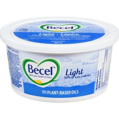 Becel Calorie-Reduced Light Margarine 850 g, $0.82/100g