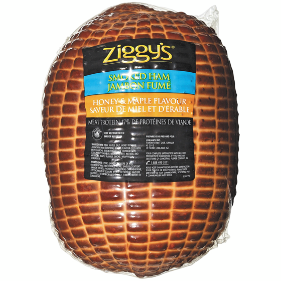 Ziggy's Honey Maple Ham (Thin Sliced) $35.90/1kg $16.29/1lb