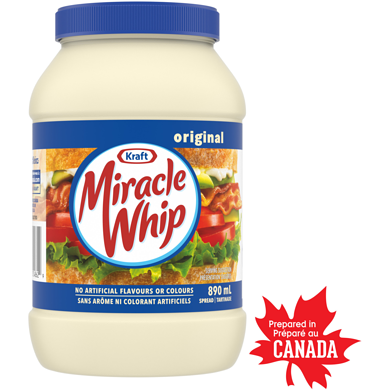 Kraft Tartinade originale 890 ml, 0,90 $/100ml