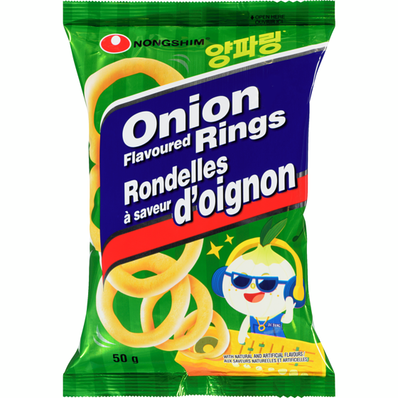 Nong Shim Rondelles d’oignon 50 g, 2,58 $/100g