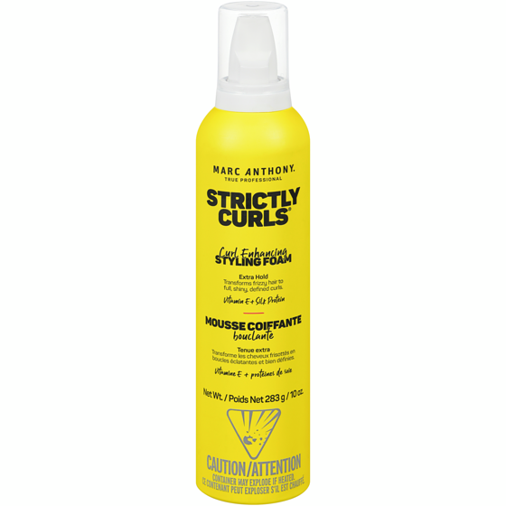 Marc Anthony Mousse coiffante volumisante de la gamme Strictly Curls 300 ml, 4,66 $/100ml