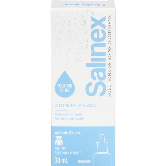 Salinex Atomiseur nasal pour enfants 30 ml, 19,90 $/100ml