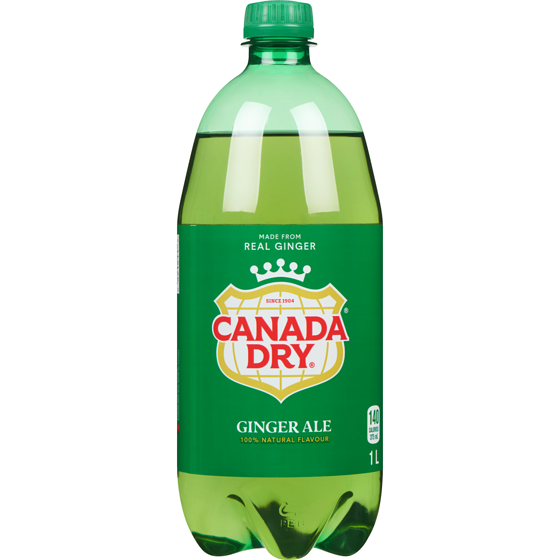 Canada Dry Ginger Ale, Bottle 1 l, $0.30/100ml