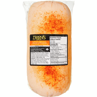 Ziggy's Extra Lean Cooked Turkey Breast $39.90/1kg $18.10/1lb