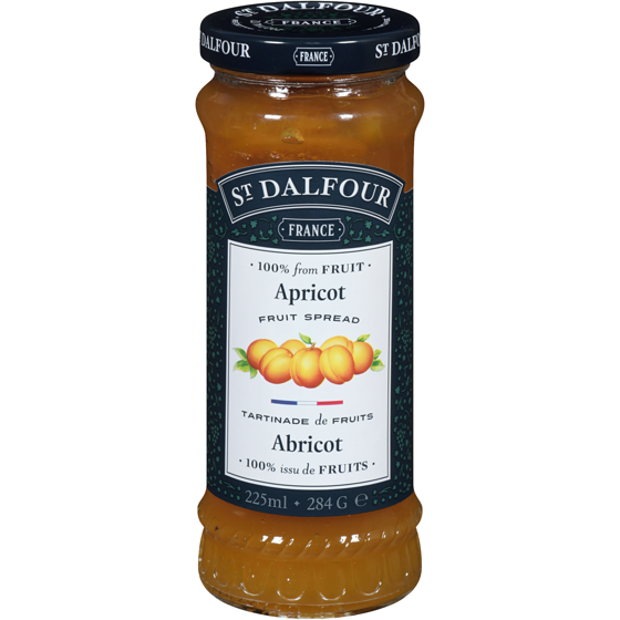 St Dalfour Deluxe Spread, Thick Apricot Extra 225 ml, $2.89/100ml