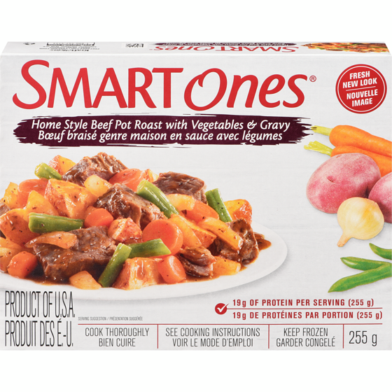 Smart Ones Bœuf Braisé Genre Maison Surgelé Smart Ones 255 g, 1,76 $/100g