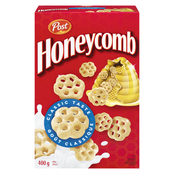 Post Céréales Honeycombs 400 g, 0,75 $/100g