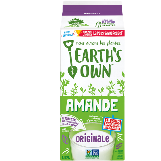 Earth’s Own Boisson à l'amande Originale 1.89 l, 0,24 $/100ml