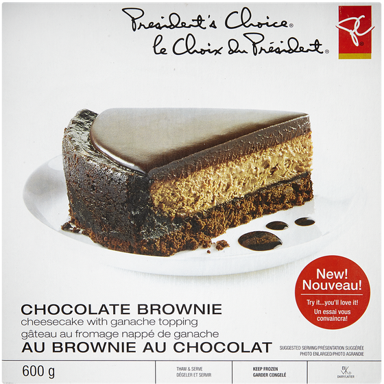 Pc Chocolate Brownie Cheesecake With Ganache Topping Pc Ca