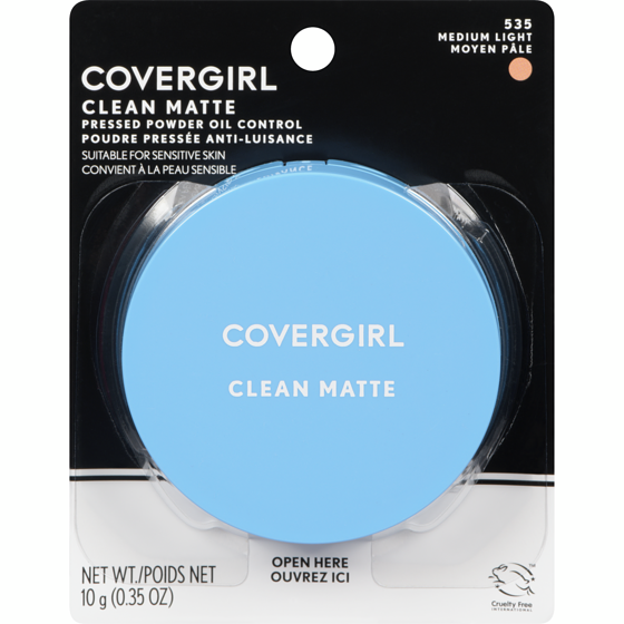 Cover Girl Clean Oil Control, Pressed Powder, Medium Light 10 g, $1.20/1ea