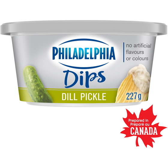Philadelphia Dill Pickle Dip 227 g, $2.55/100g