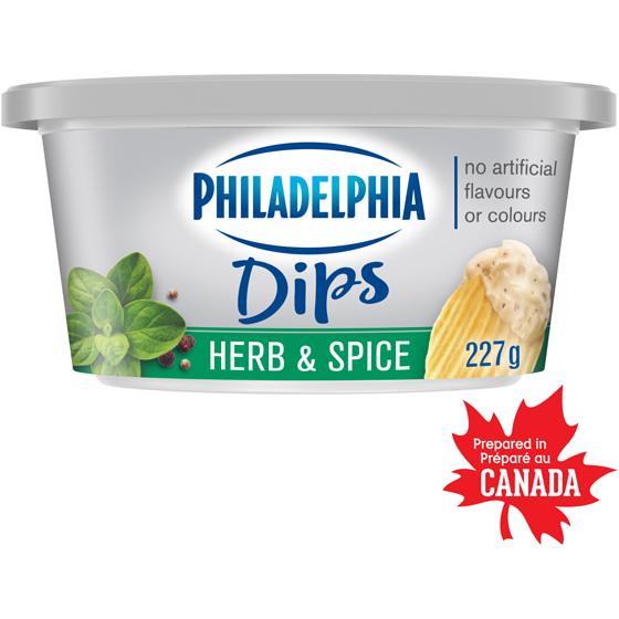 Philadelphia Herb & Spice Dip 227 g, $2.55/100g