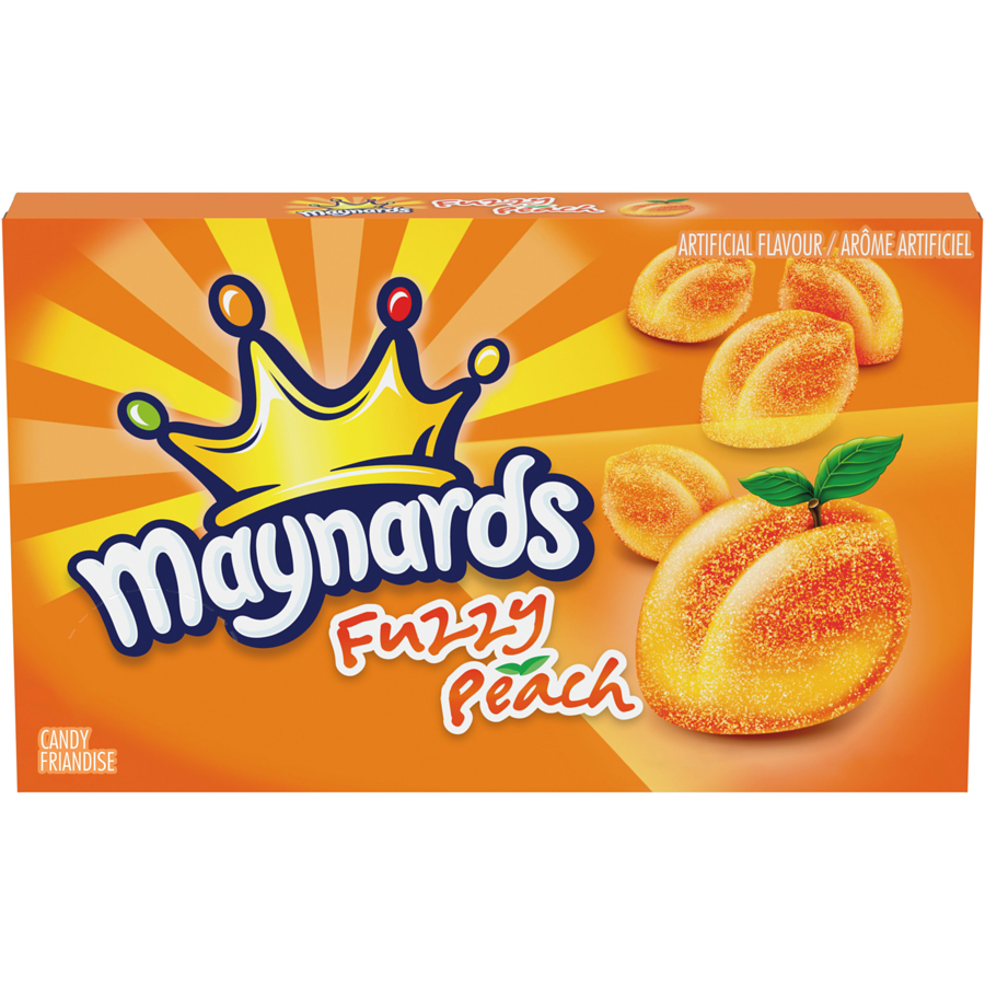 Maynards Fuzzy Peach Candy, Gummy Candy - 100 g | Zehrs