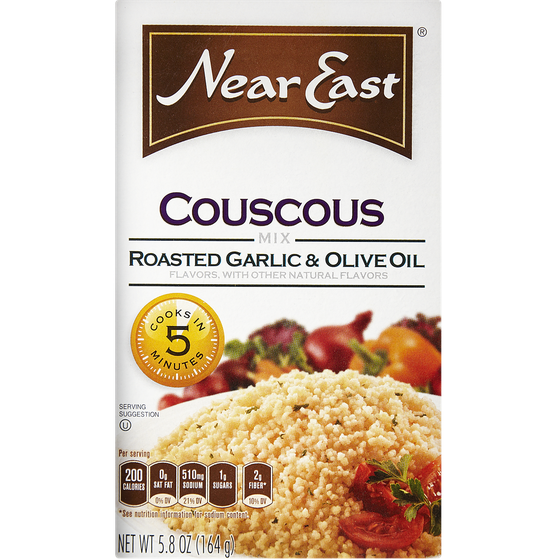 Near East Couscous, Roasted Garlic & Olive Oil 164 g, $3.65/100g