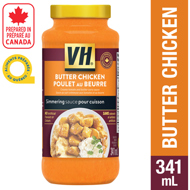 VH Butter Chicken Simmering Sauce 341 ml, $1.47/100ml